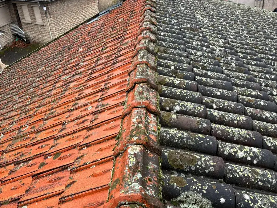 Toiture nettoyée et traitée — Bresse Couverture, Pont-de-Vaux et alentours